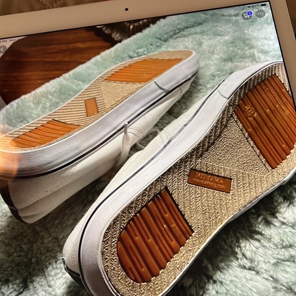 Men’s white tennis shoes, Merona (Target) brand, sz 9.5 - Picture 6 of 7